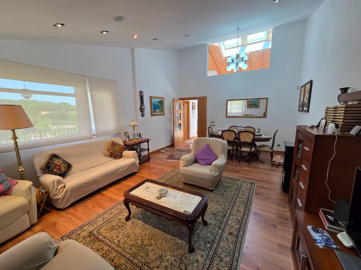Living room of Houses for sale in Carcedo de Burgos  with Heating, Private garden and Terrace