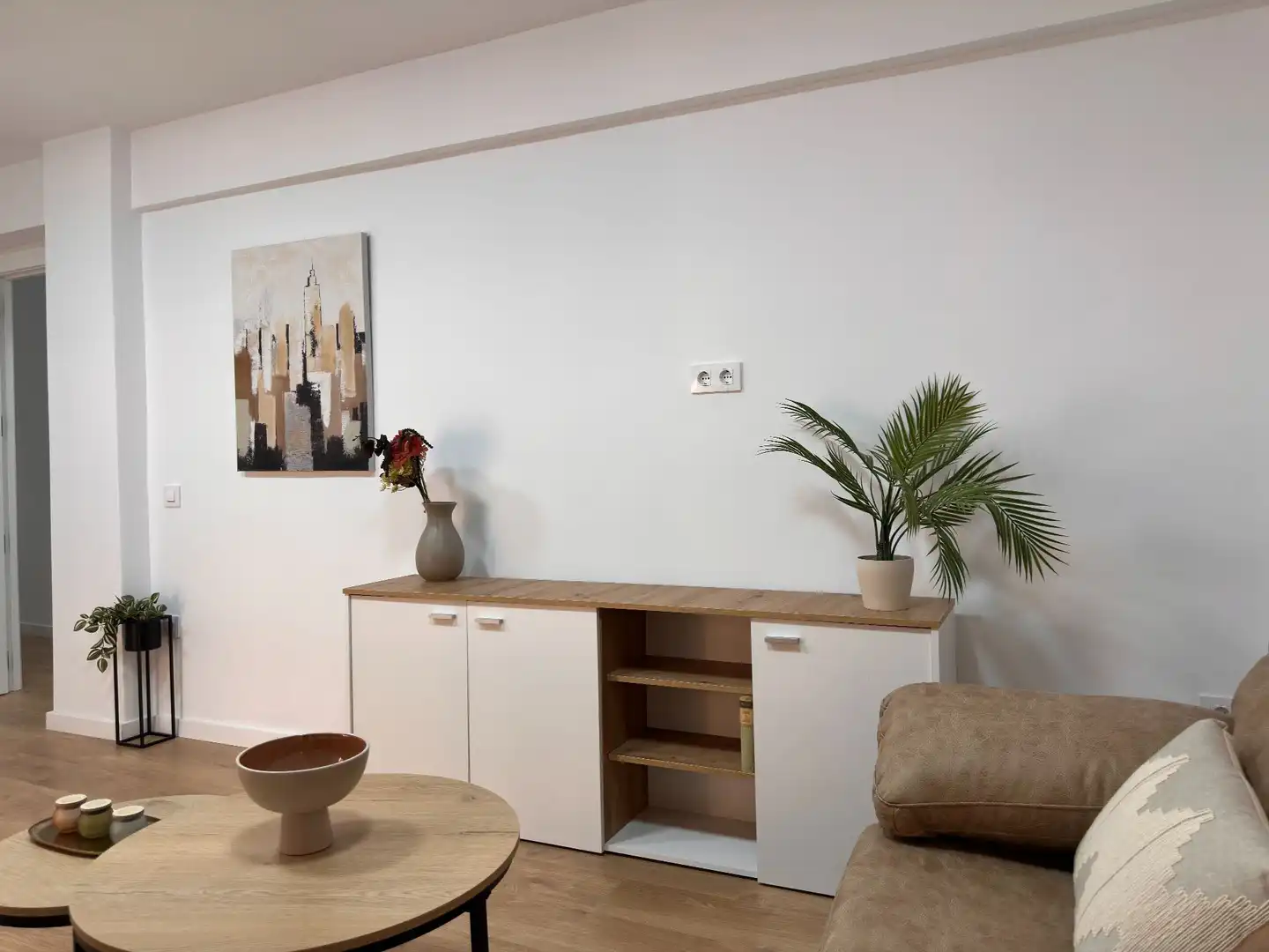 Wohnzimmer von Wohnung zum Verkauf in Albaida mit Heizung, Abstellraum und Möbliert