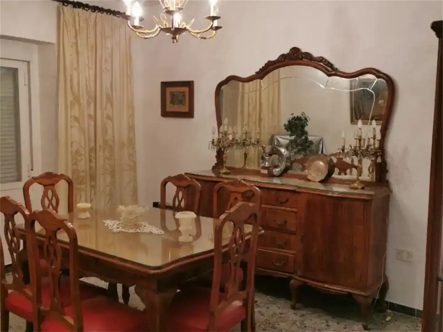 Menjador de Casa adosada en venda en Valencia de Alcántara, Cáceres