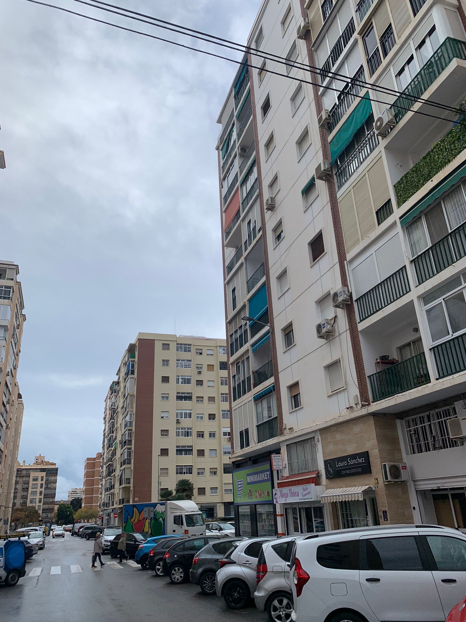 Vista exterior de Piso de alquiler en Málaga Capital con Aire acondicionado, Calefacción y Horno