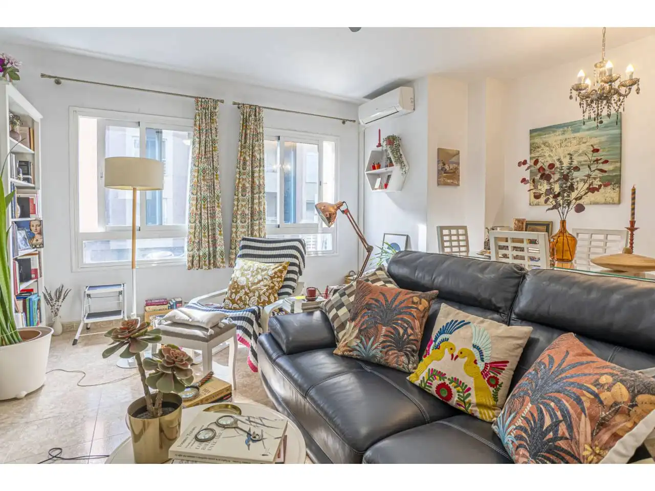 Sala de estar de Piso en venta en Rincón de la Victoria con Aire acondicionado
