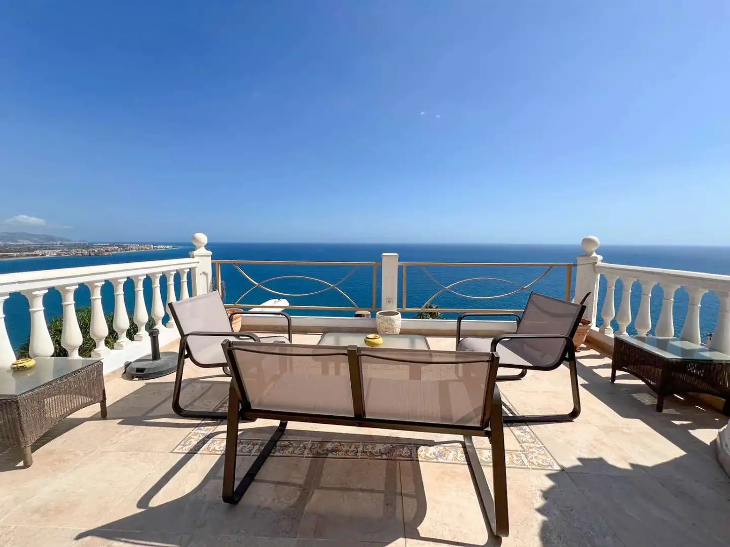 Terrace of Houses for sale in Salobreña  with Terrace, Swimming Pool and Internet