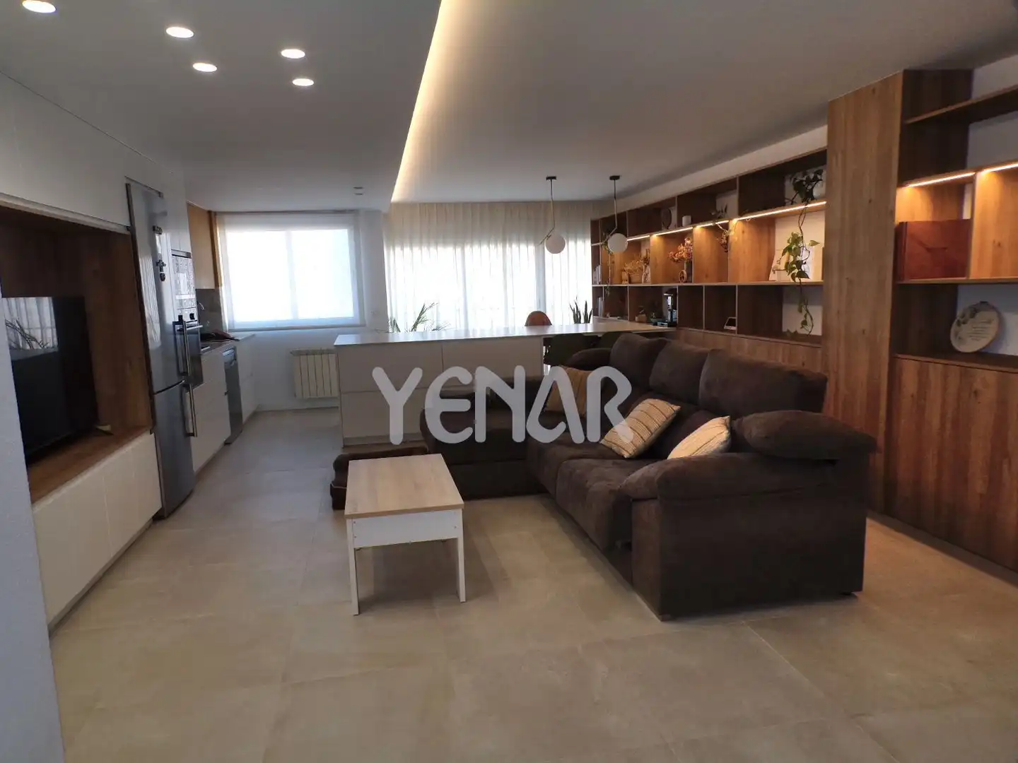 Living room of Flat for sale in Alcoy / Alcoi  with Air Conditioner, Heating and Storage room