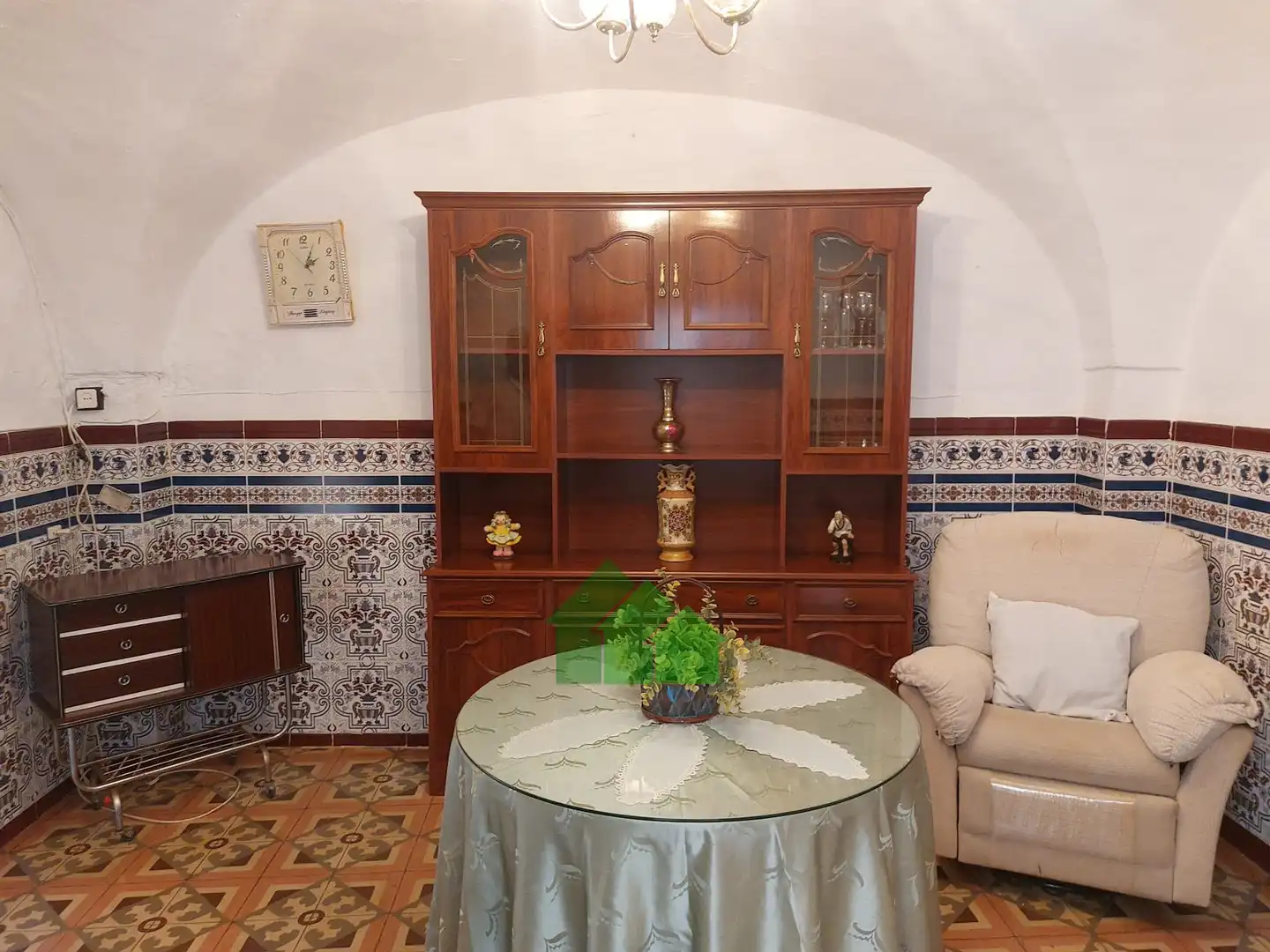 Sala d'estar de Casa o xalet en venda en Cordobilla de Lácara amb Aire condicionat, Traster i Moblat