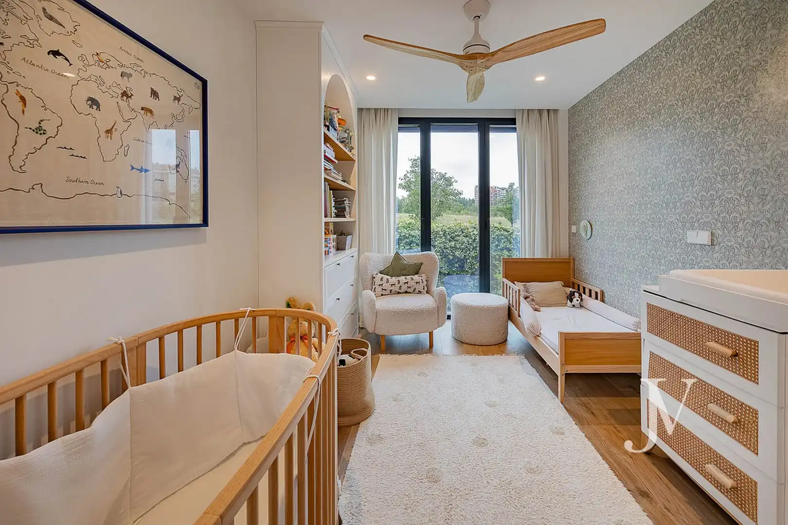 Balcony of Duplexes for sale in Madrid  with Air Conditioner, Heating and Private garden