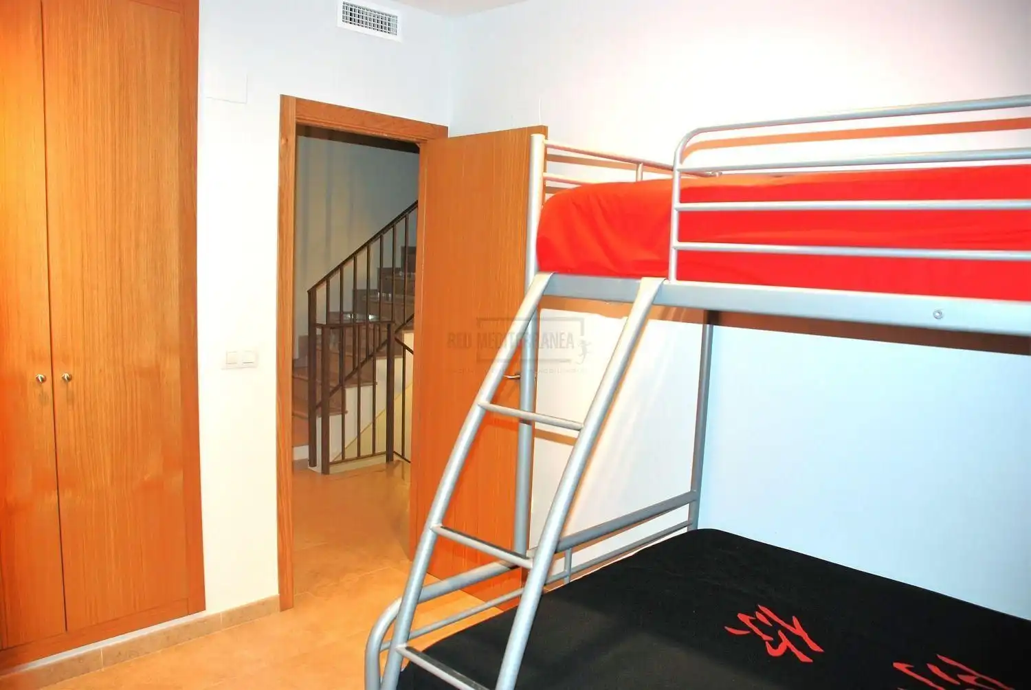 Schlafzimmer von Einfamilien-Reihenhaus zum Verkauf in Gandia mit Klimaanlage, Terrasse und Abstellraum