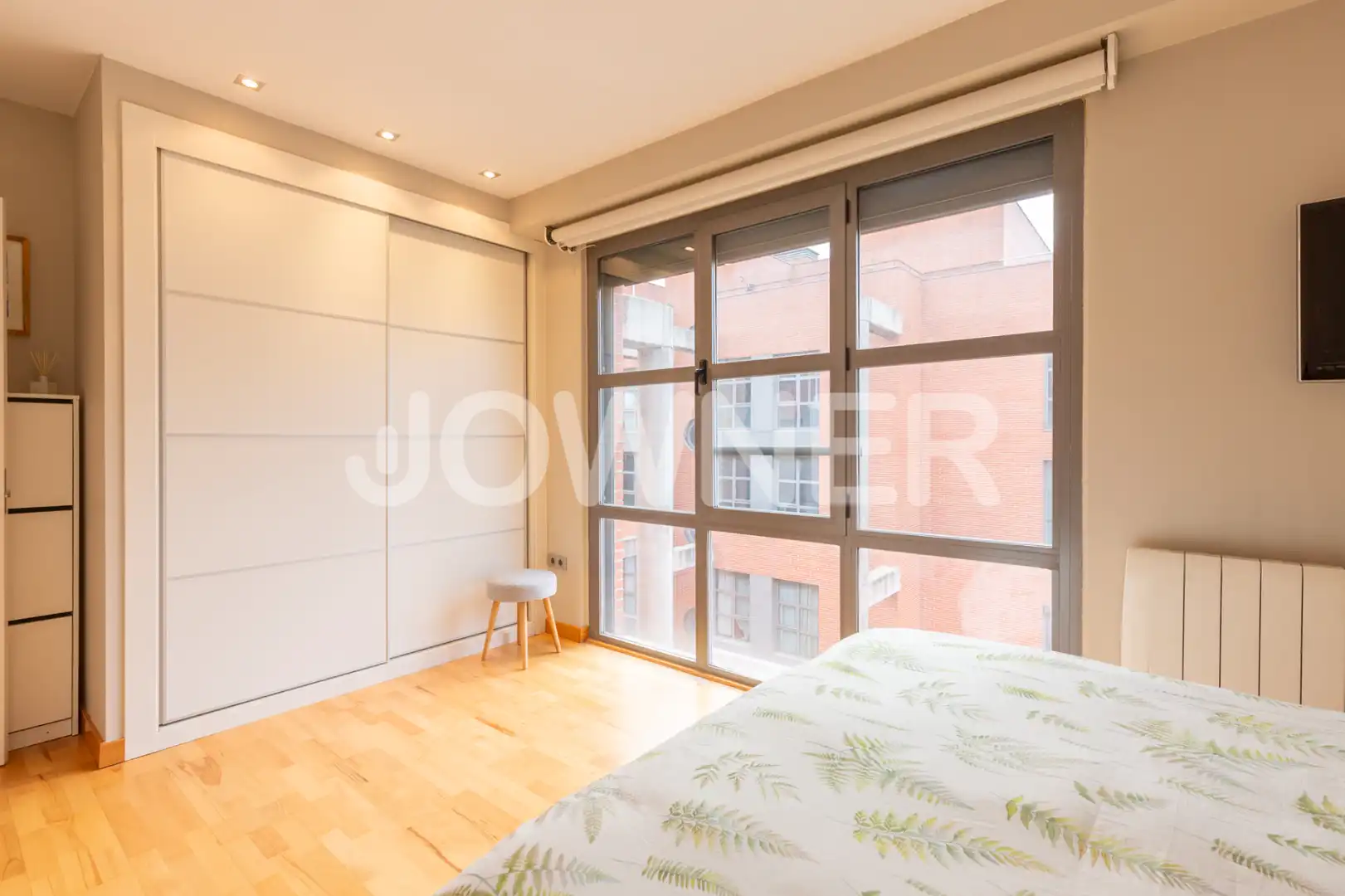 Bedroom of Attic for rent in Madrid  with Air Conditioner, Heating and Terrace