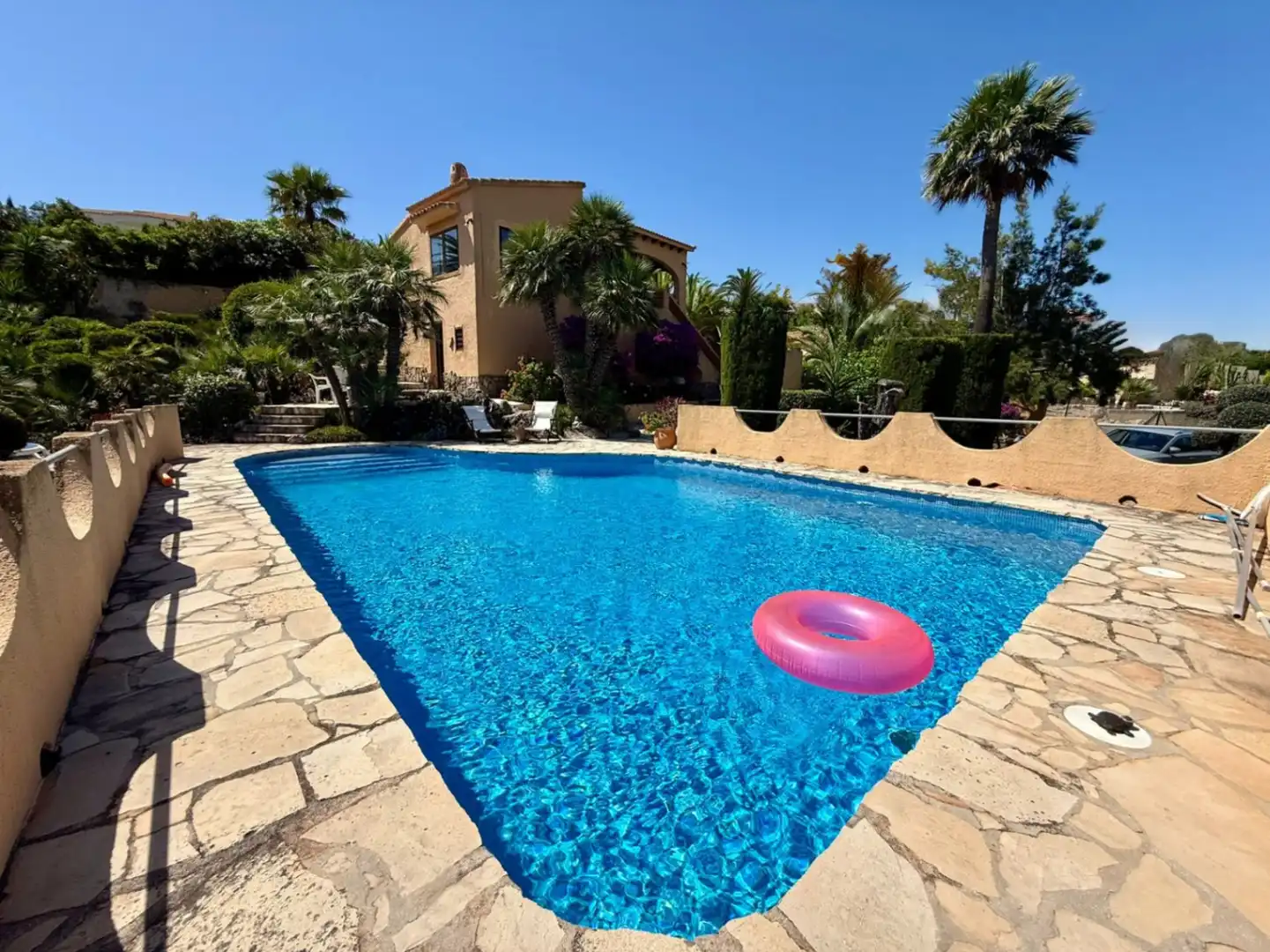 Schwimmbecken von Haus oder Chalet zum Verkauf in Pedreguer mit Klimaanlage, Heizung und Privatgarten