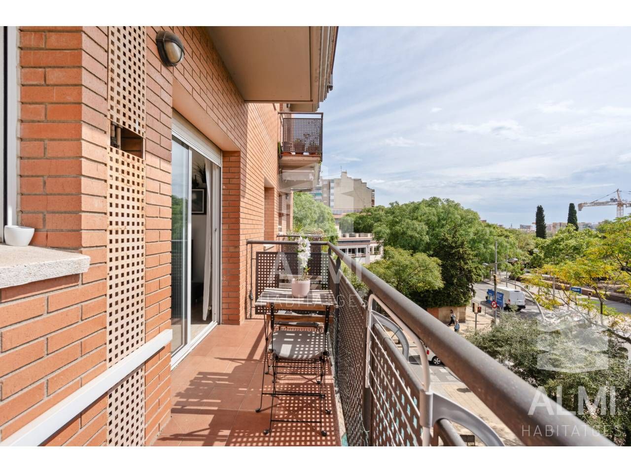 Balcony of Flat for sale in  Barcelona Capital  with Air Conditioner, Heating and Balcony