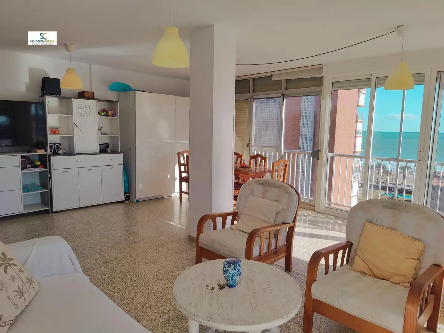 Living room of Flat for sale in Alicante / Alacant