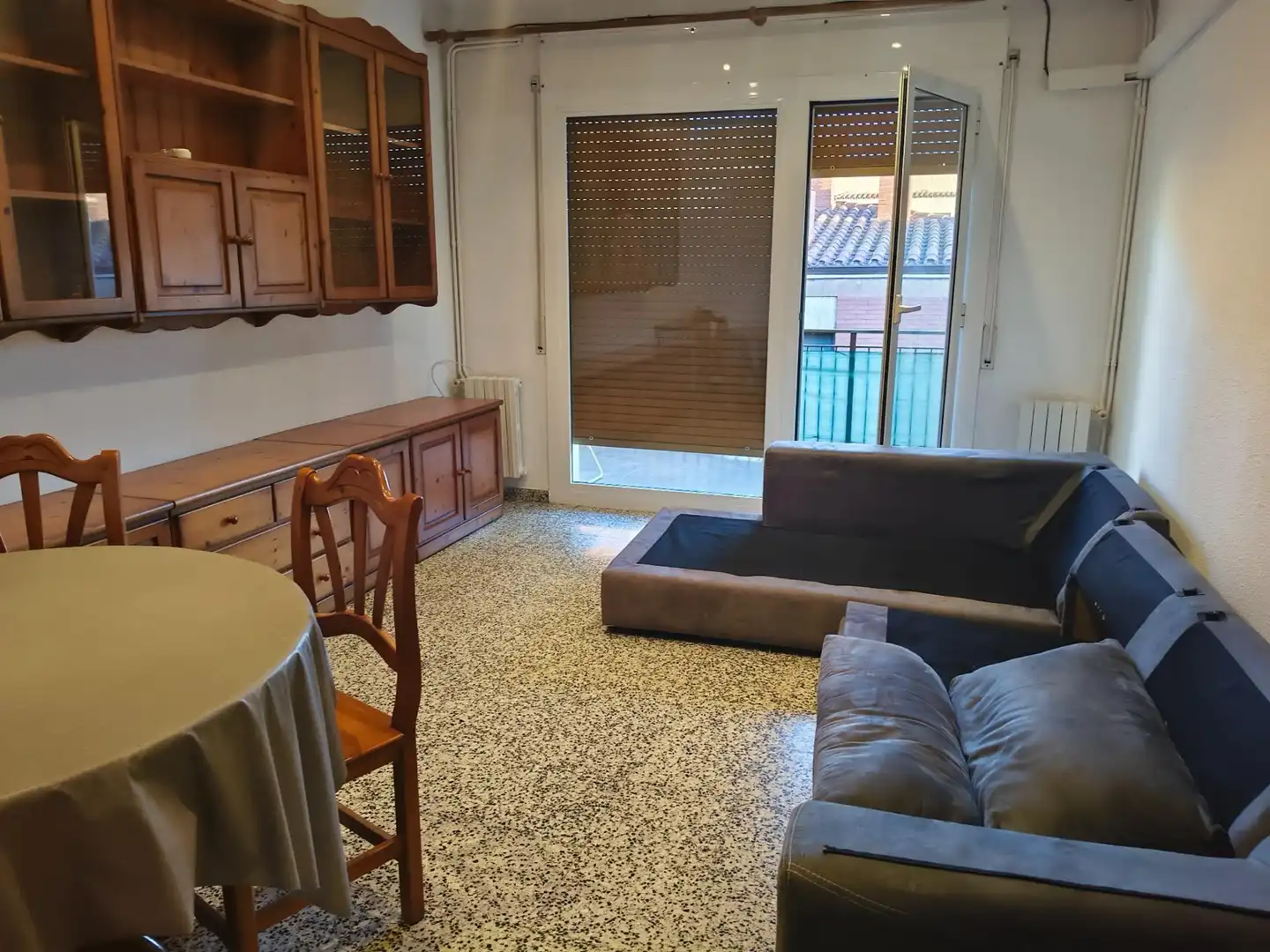Sala d'estar de Àtic en venda en Figueres amb Aire condicionat, Calefacció i Terrassa