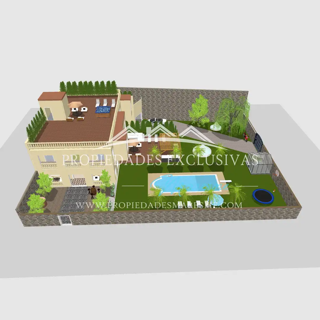 Garten von Haus oder Chalet zum Verkauf in Teià mit Klimaanlage, Heizung und Privatgarten