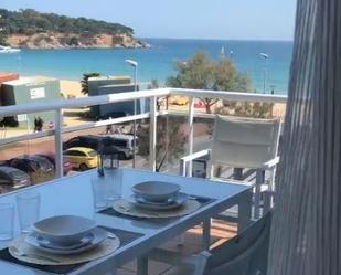 Terrace of Duplex to rent in Sant Feliu de Guíxols  with Air Conditioner and Community pool