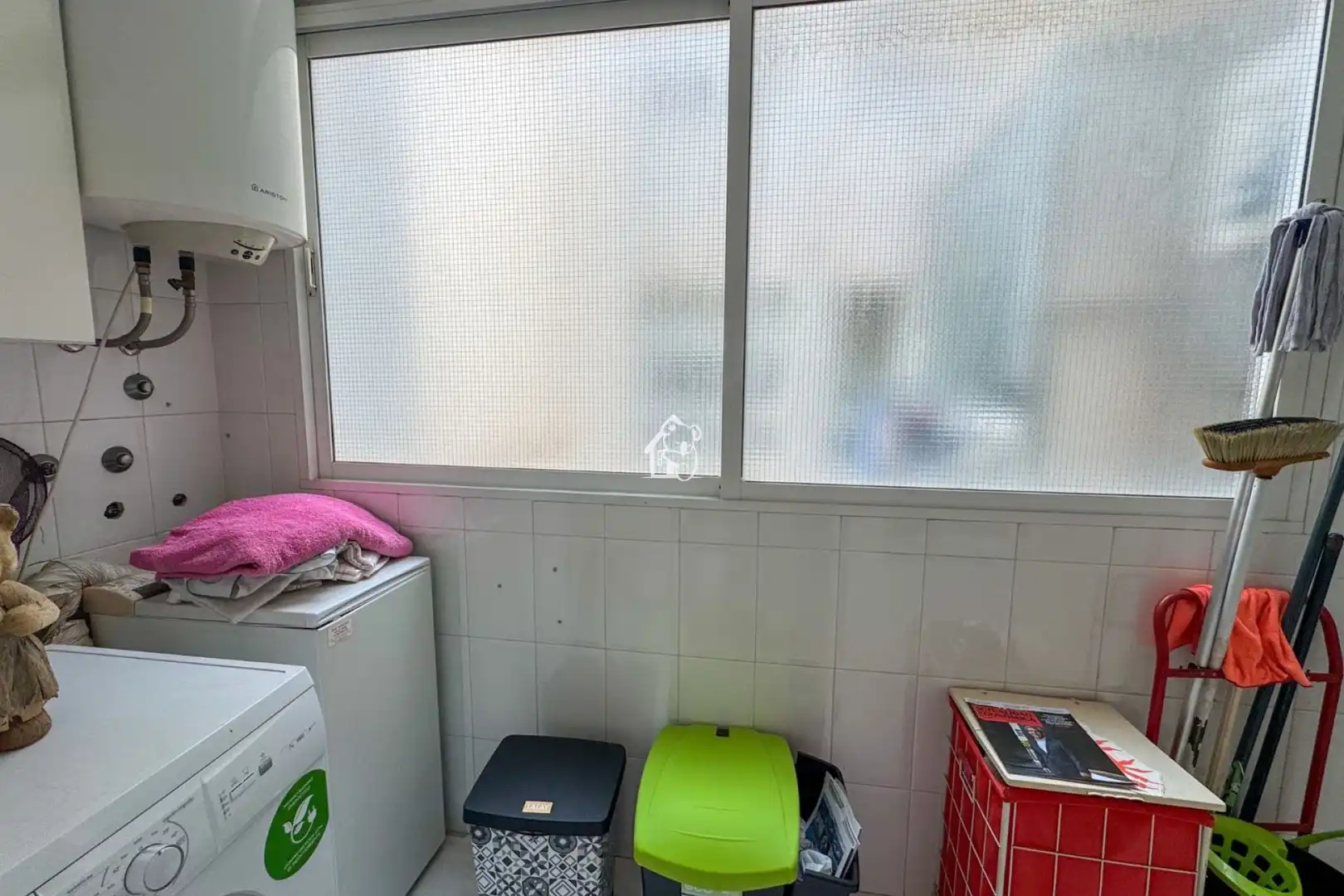 Terraza de Apartamento de alquiler en Torrevieja con Aire acondicionado, Amueblado y Horno