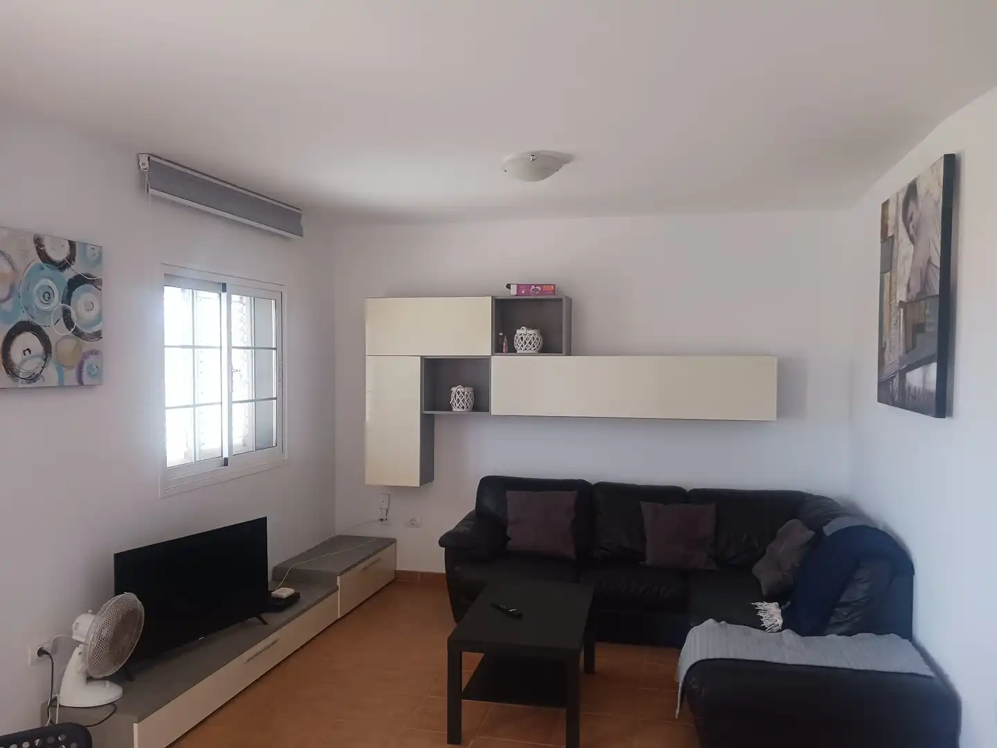 Sala de estar de Apartamento en venta en San Miguel de Abona con Terraza, Piscina y Amueblado