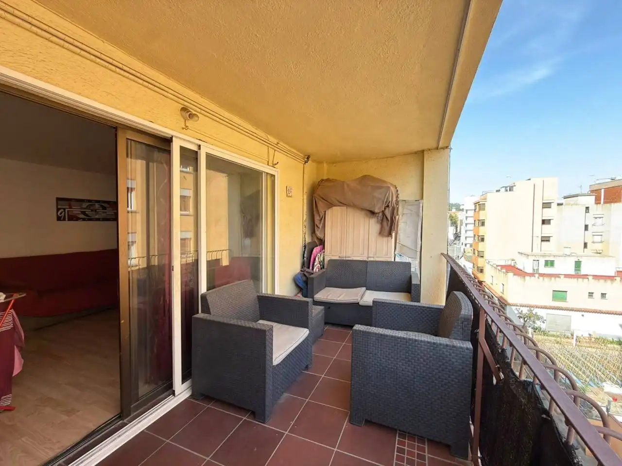 Balcony of Flat for sale in Lloret de Mar  with Heating, Furnished and Balcony