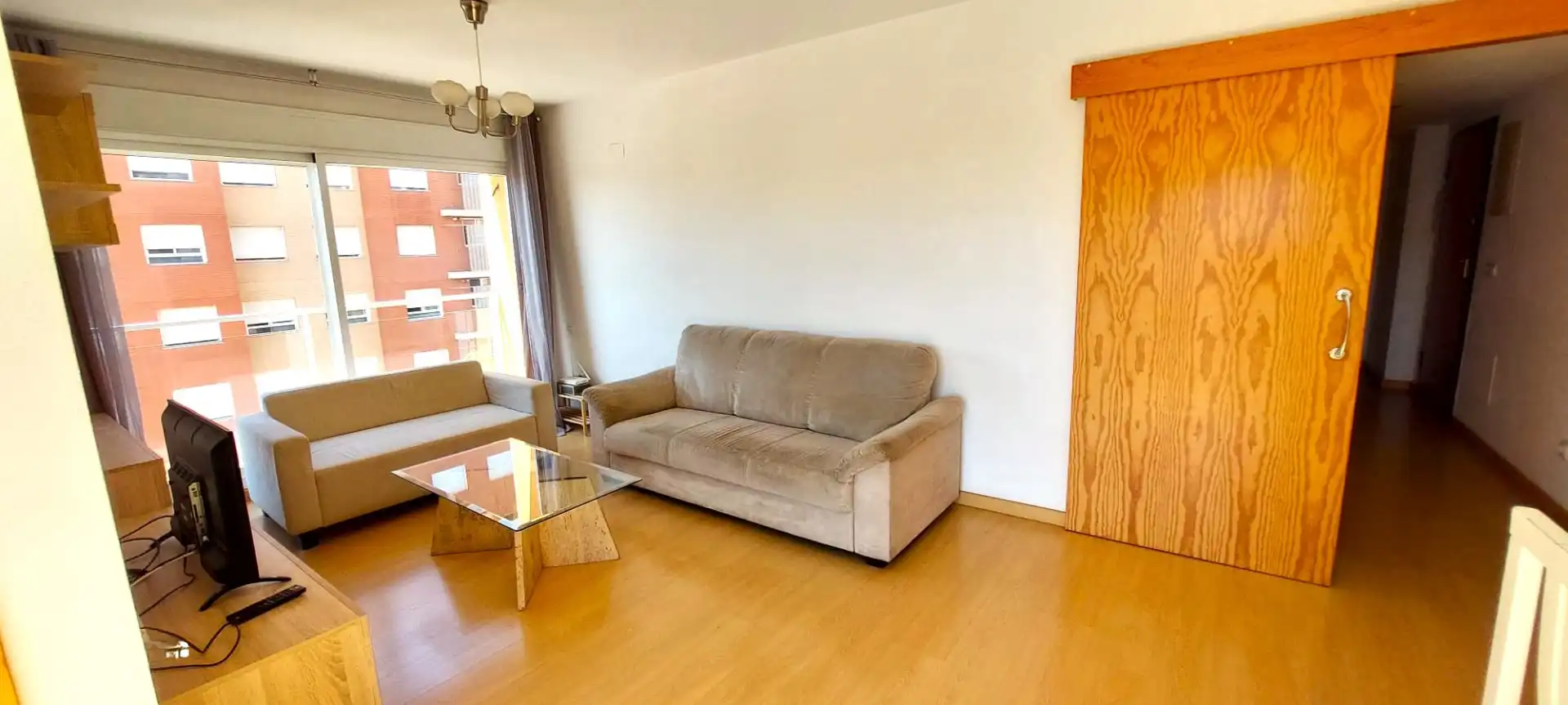 Sala d'estar de Pis en venda en Murcia amb Aire condicionat, Parquet i Traster