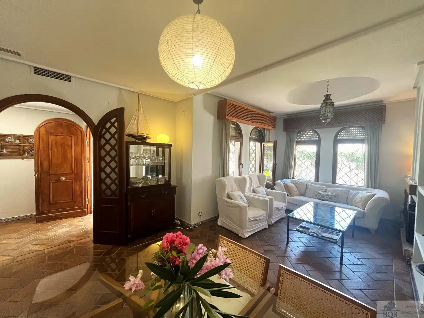 Sala de estar de Casa o chalet de alquiler en El Puerto de Santa María con Aire acondicionado, Calefacción y Terraza