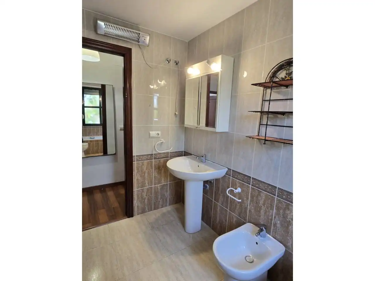 Bathroom of Houses for rent in Riba-roja de Túria  with Air Conditioner, Heating and Private garden