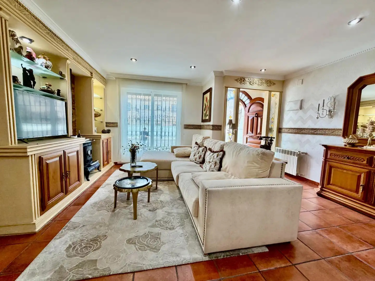 Sala d'estar de Casa adosada en venda en Orihuela