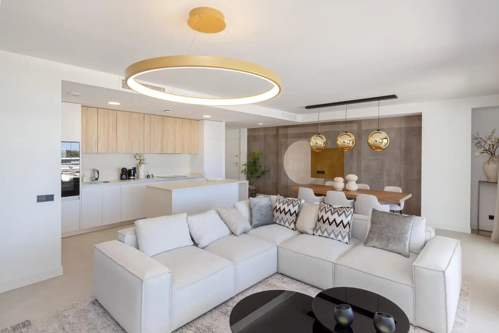 Sala de estar de Piso en venta en Marbella con Aire acondicionado, Calefacción y Terraza