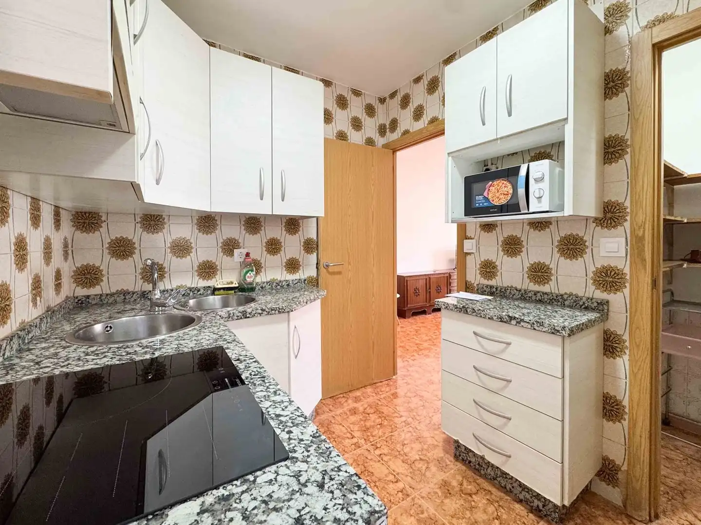Kitchen of Flat for rent in Puertollano  with Air Conditioner, Heating and Furnished
