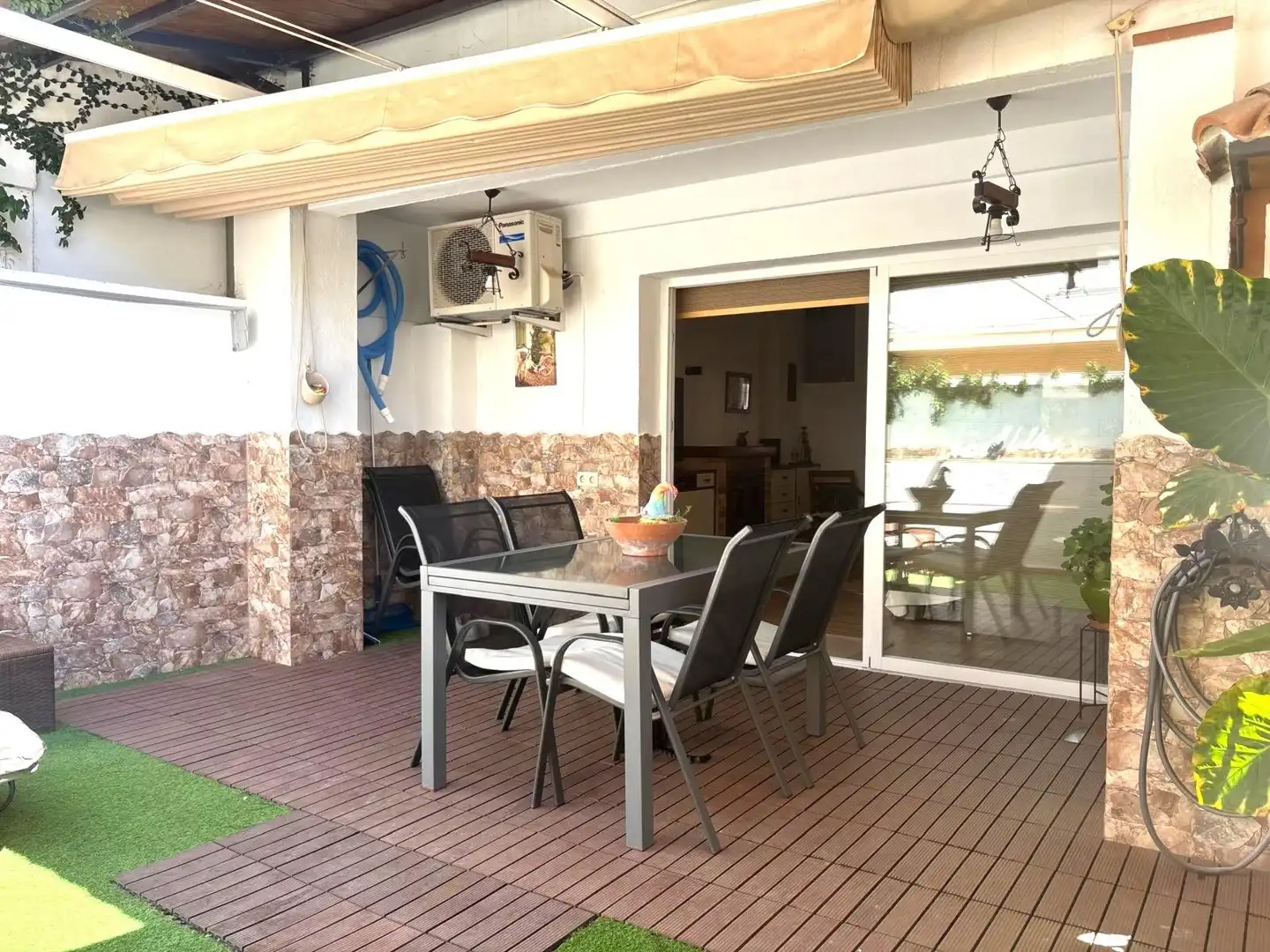 Terraza de Casa adosada en venta en Marbella con Piscina comunitaria