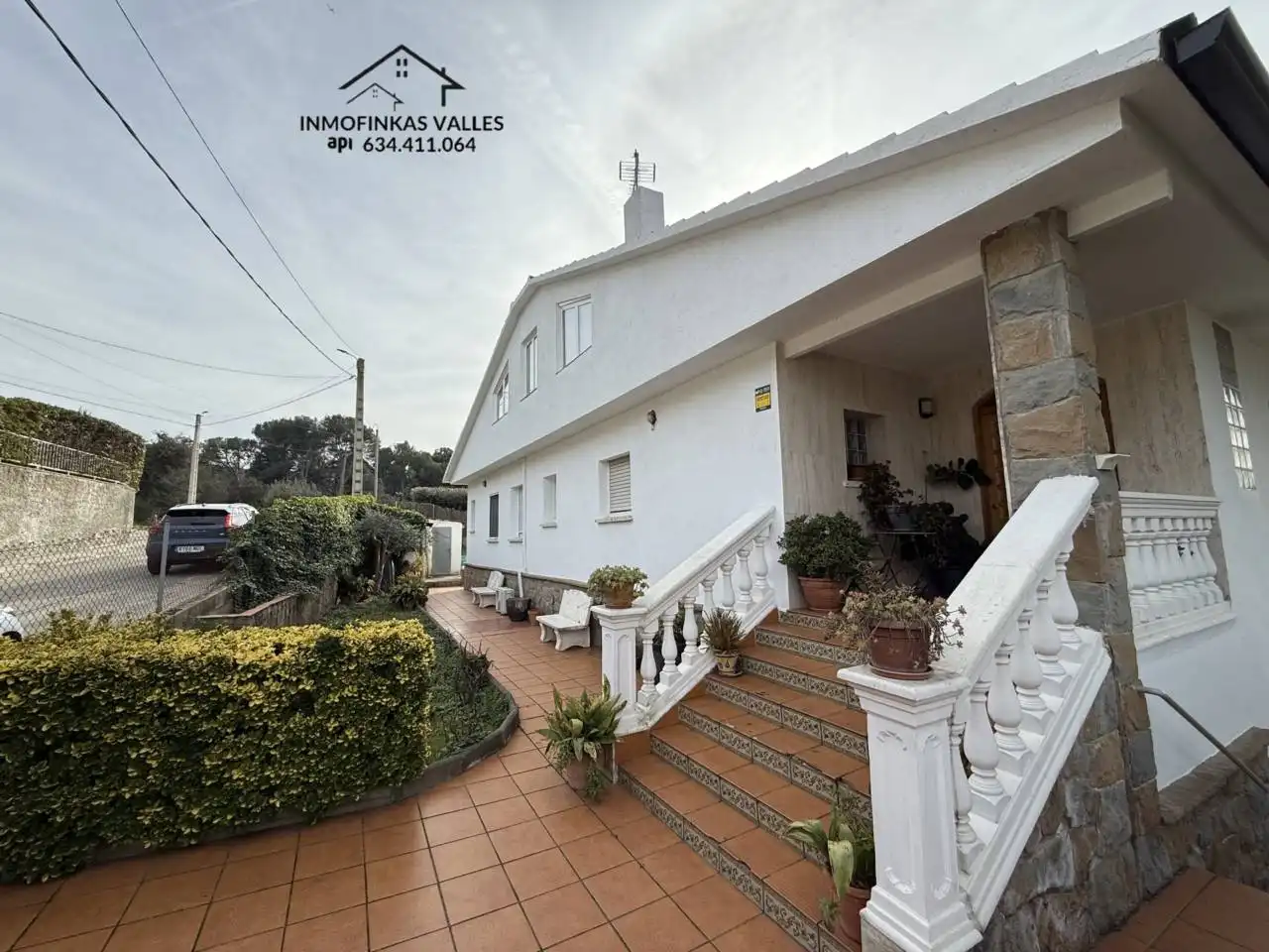 Exterior view of Houses for sale in Lliçà de Vall  with Air Conditioner, Heating and Private garden