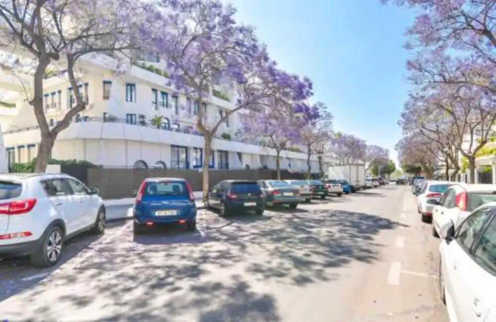Exterior view of Duplexes for rent in Marbella  with Air Conditioner, Terrace and Swimming Pool