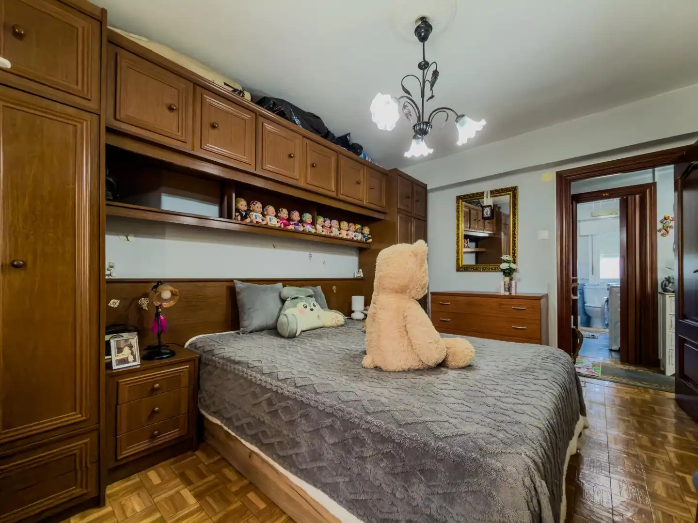 Schlafzimmer von Wohnung zum Verkauf in Santander mit Heizung