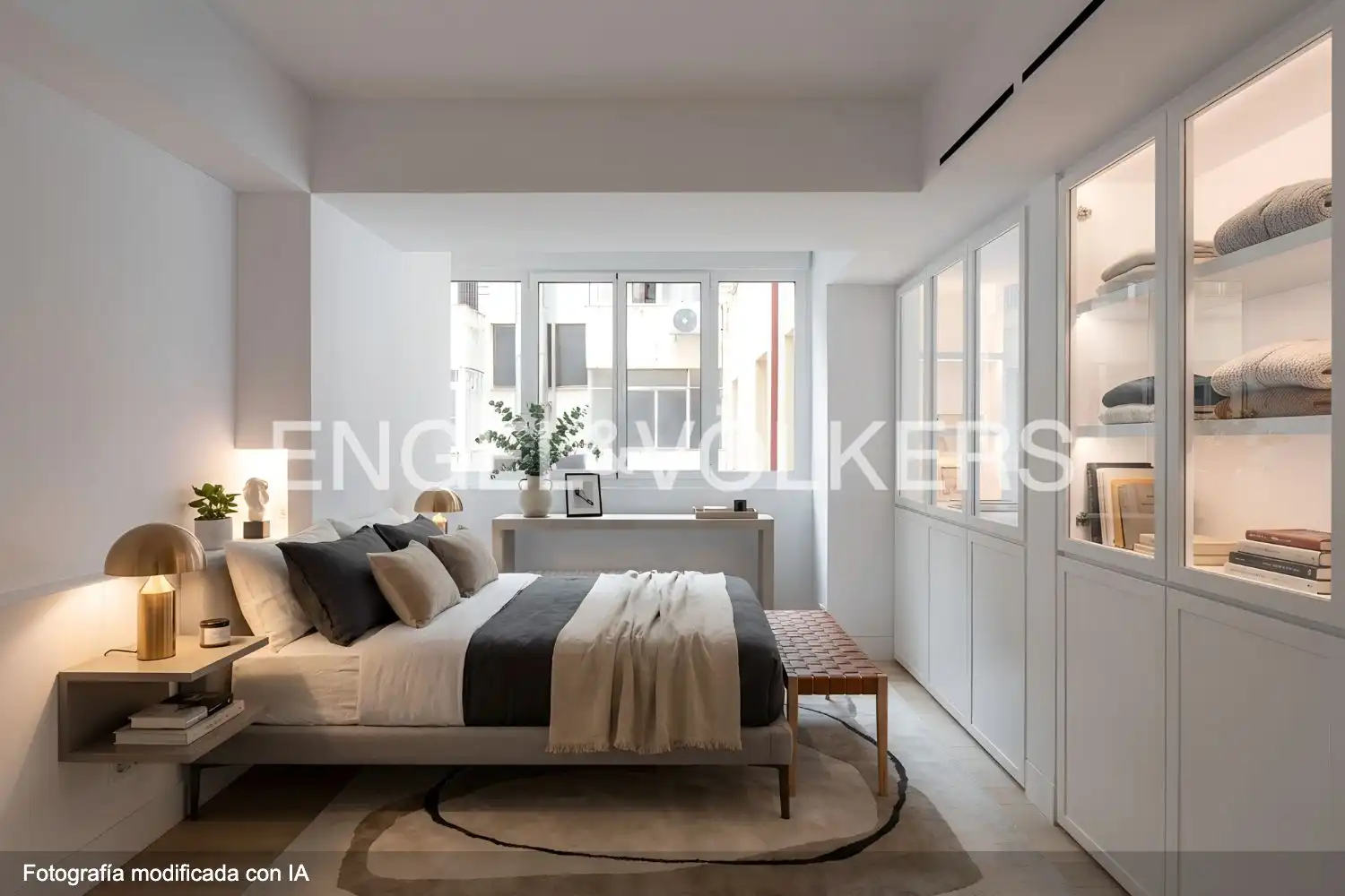 Schlafzimmer von Wohnung zum Verkauf in Madrid mit Klimaanlage, Heizung und Abstellraum
