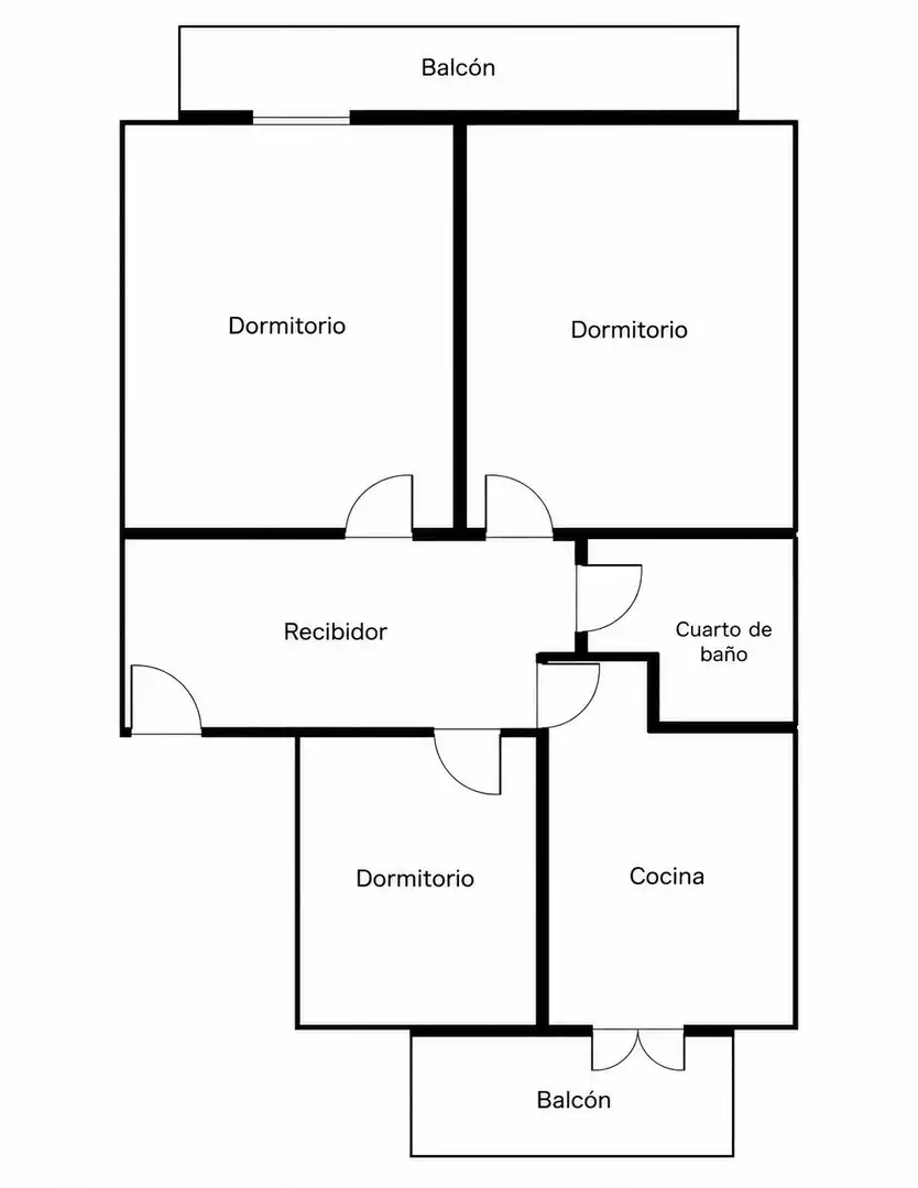 Flat for sale in Madrid