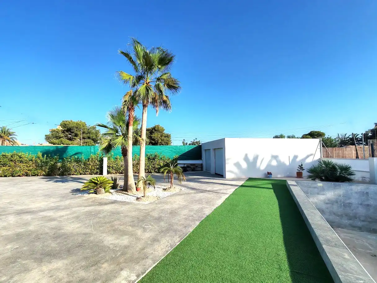 Jardín de Casa o chalet en venta en Elche / Elx con Aire acondicionado, Calefacción y Jardín privado