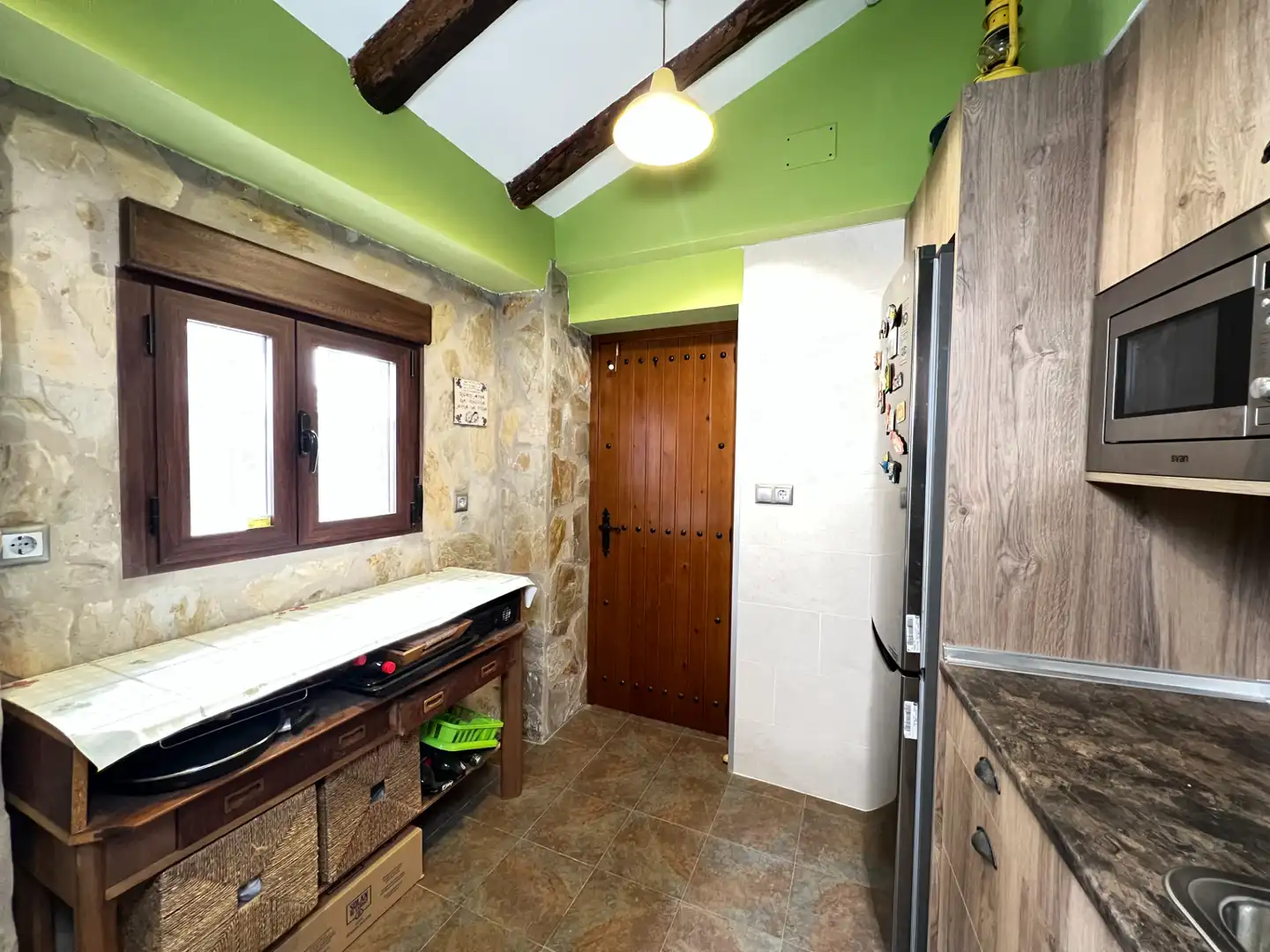 Kitchen of Detached homes for sale in Zaragoza  with Air Conditioner, Heating and Furnished