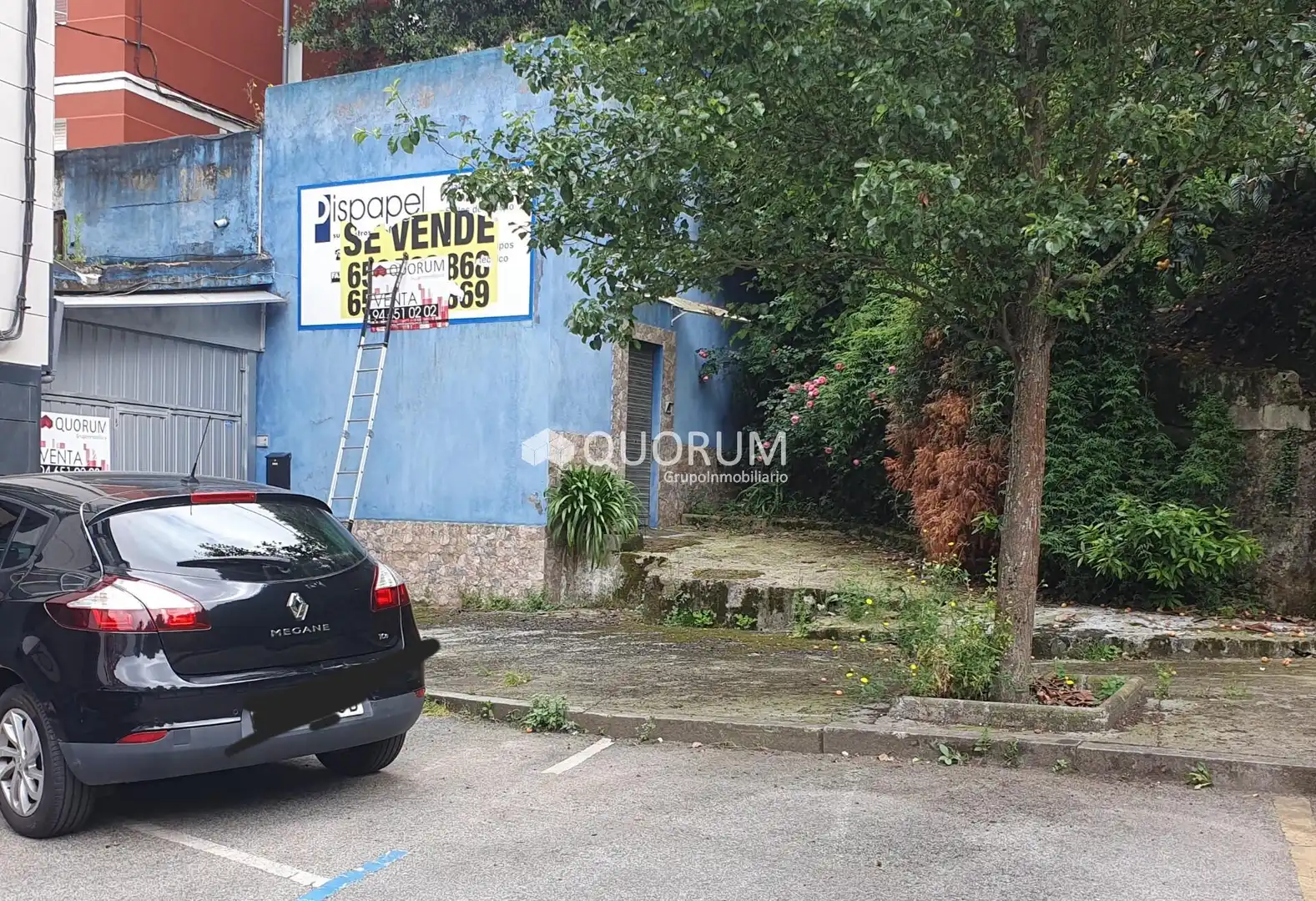 Vista exterior de Nave industrial en venta en Barakaldo 