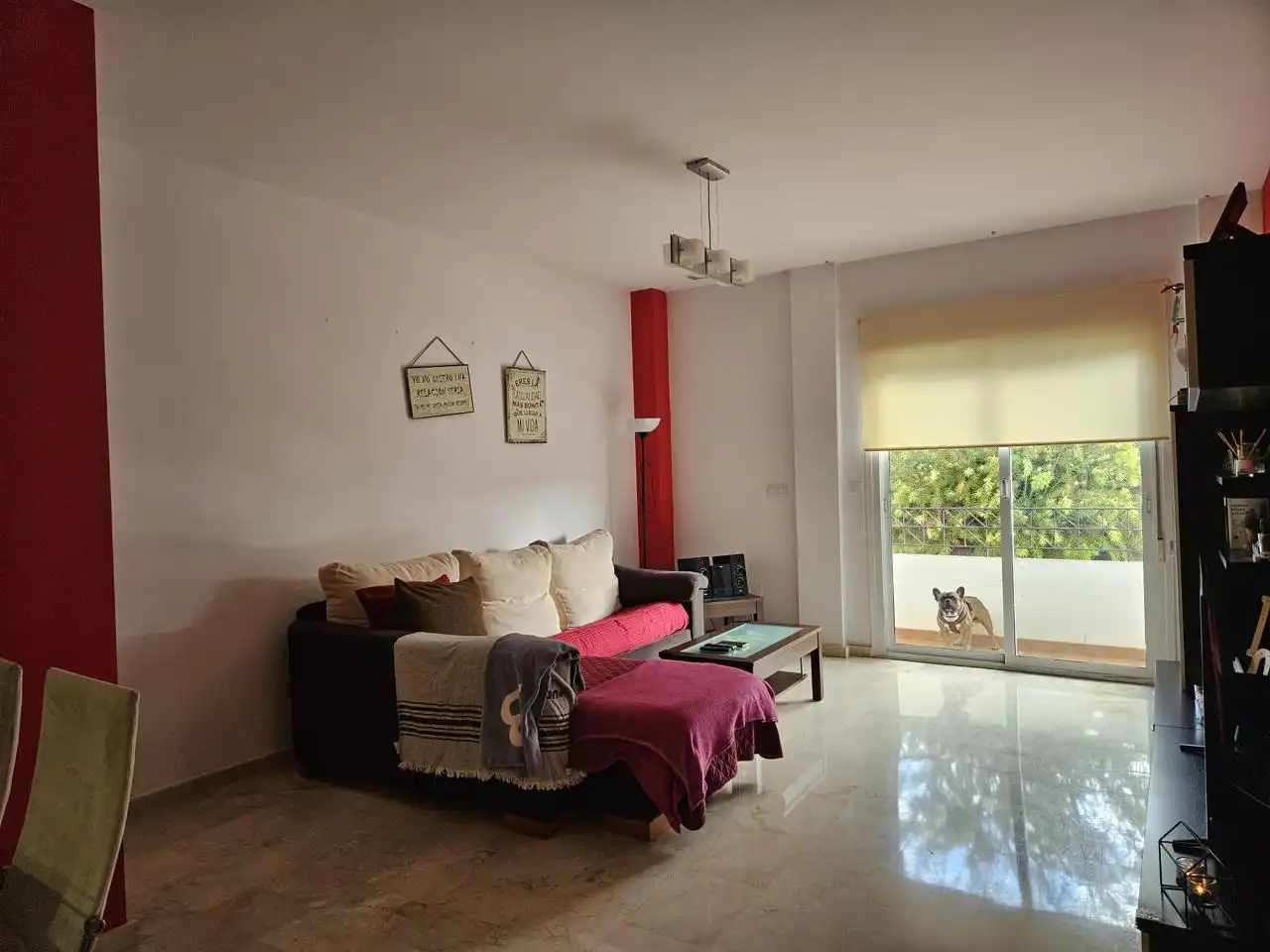 Vista exterior de Piso en venta en La Nucia con Aire acondicionado, Terraza y Amueblado