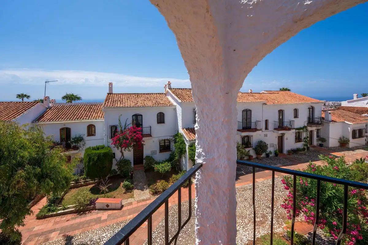 Exterior view of Detached homes for sale in Nerja  with Air Conditioner, Private garden and Terrace