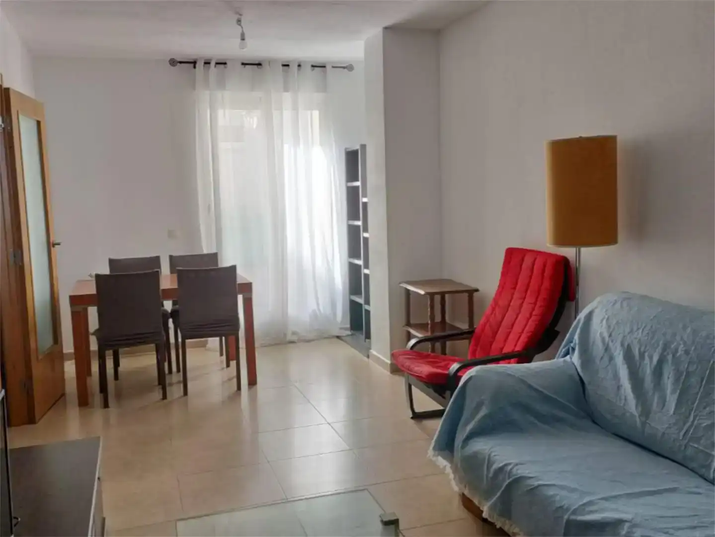 Sala de estar de Piso en venta en Bermillo de Sayago con Amueblado y Balcón