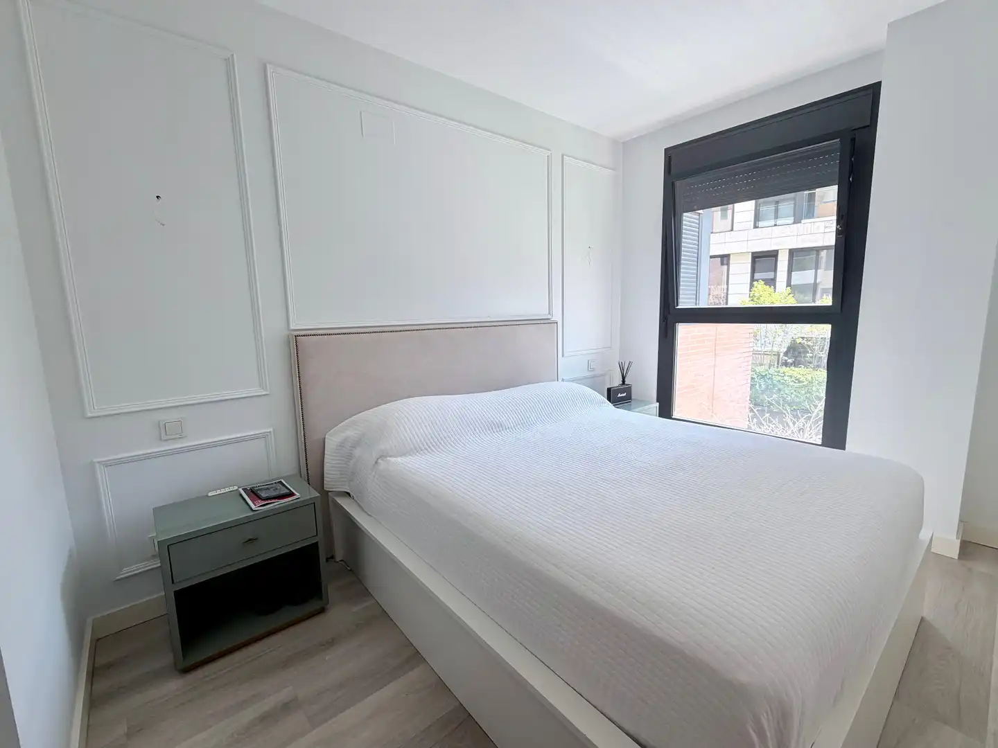 Bedroom of Flat for rent in La Moraleja  with Air Conditioner, Heating and Parquet flooring