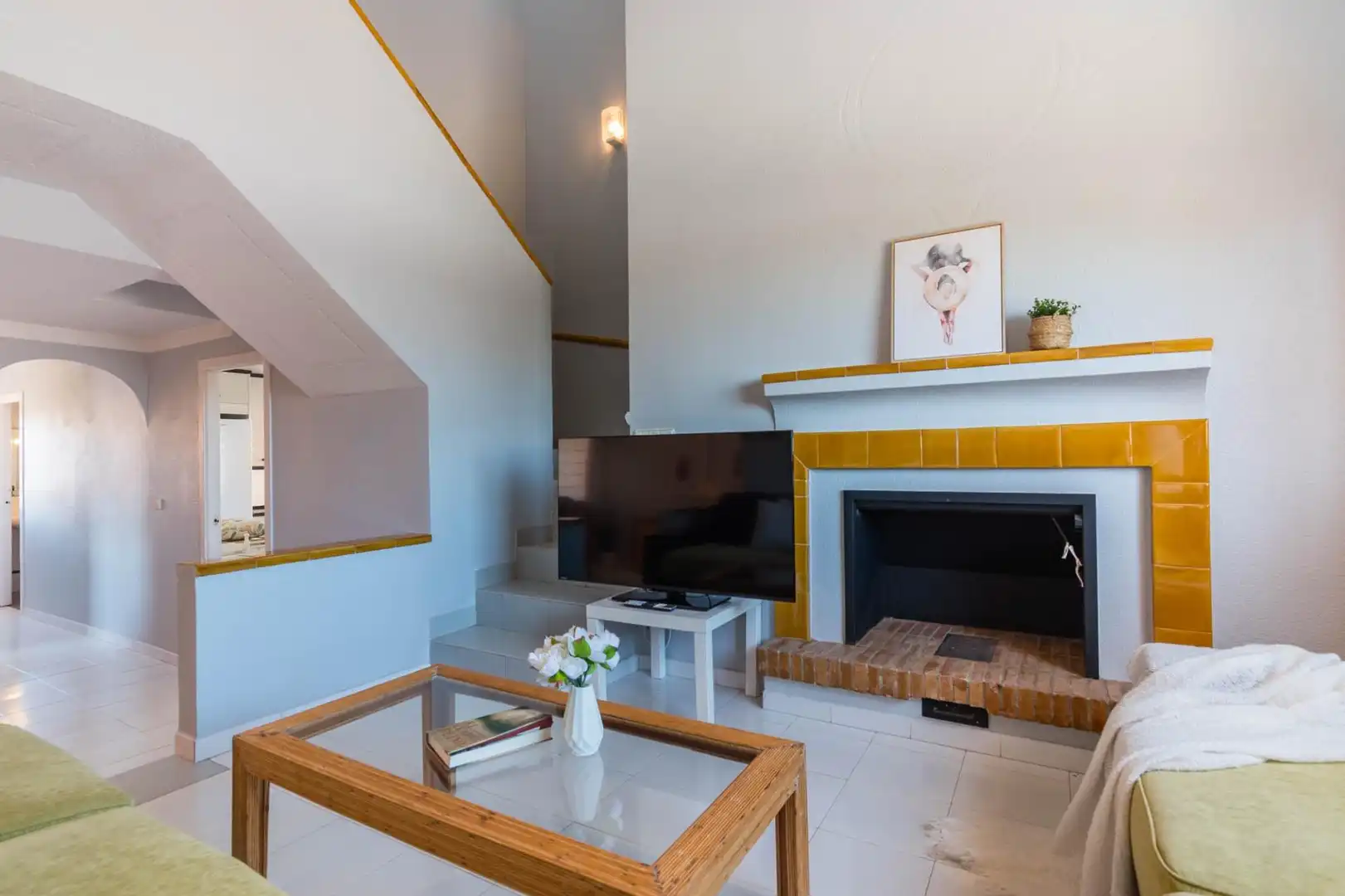 Sala de estar de Casa o chalet en venta en La Manga del Mar Menor con Aire acondicionado, Calefacción y Jardín privado