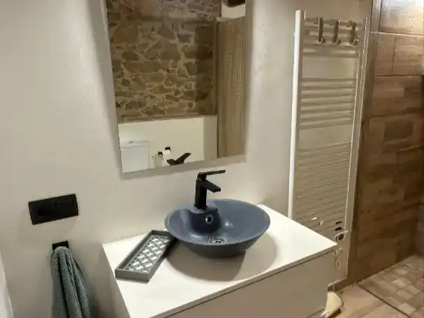 Bany de Casa adosada en venda en Palau-saverdera amb Aire condicionat i Balcó