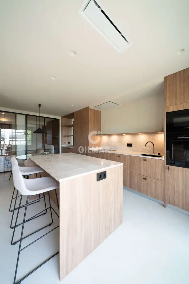 Kitchen of Flat for sale in Madrid  with Heating, Furnished and Balcony