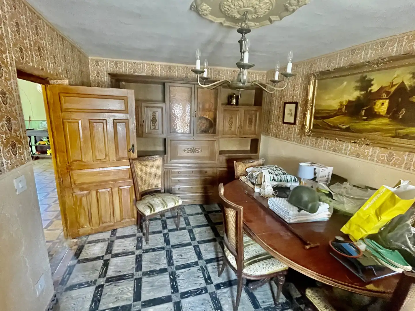 Esszimmer von Haus oder Chalet zum Verkauf in Villaturiel mit Privatgarten und Abstellraum