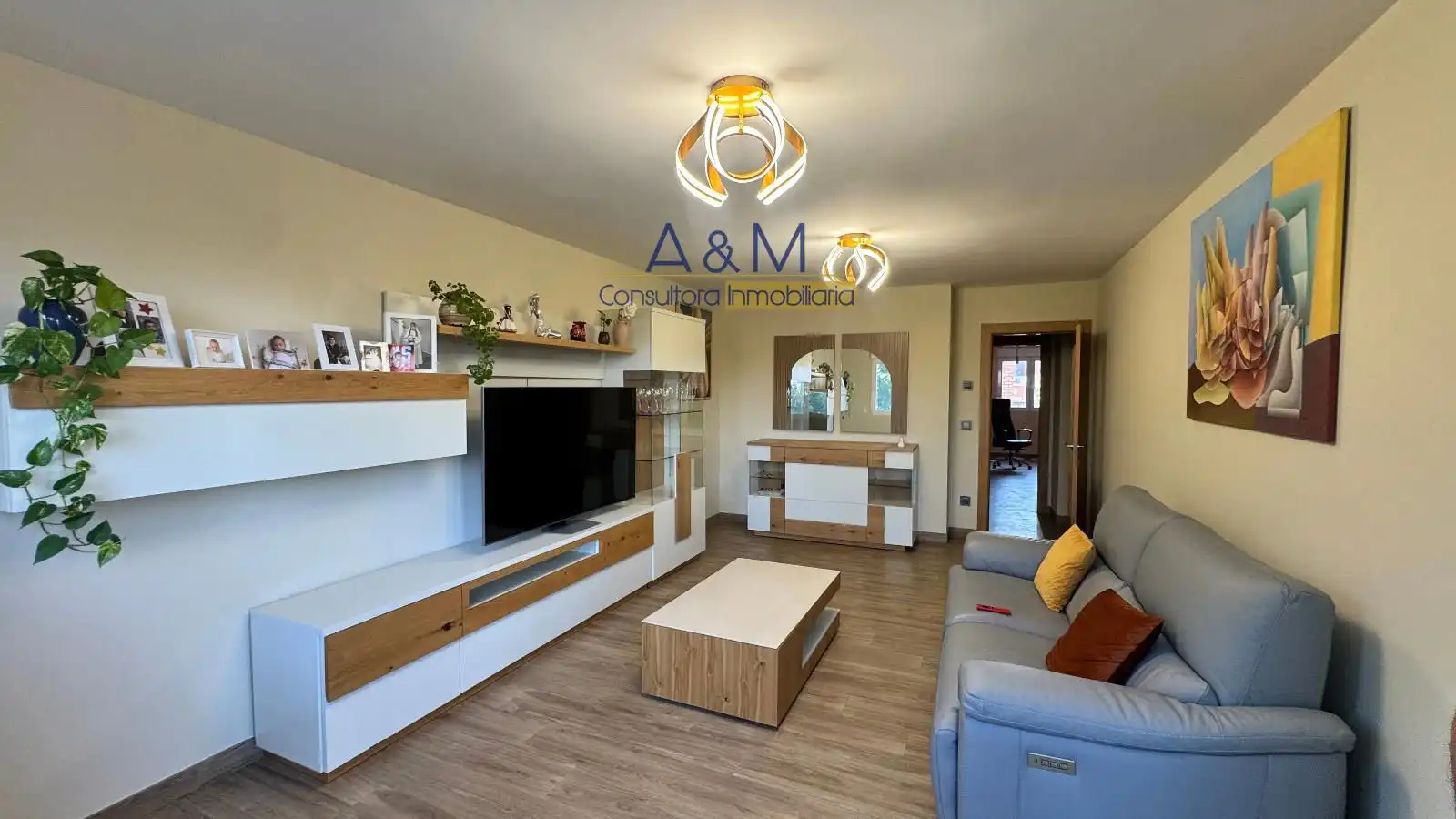 Sala de estar de Piso de alquiler en Valladolid con Calefacción, Terraza y Trastero