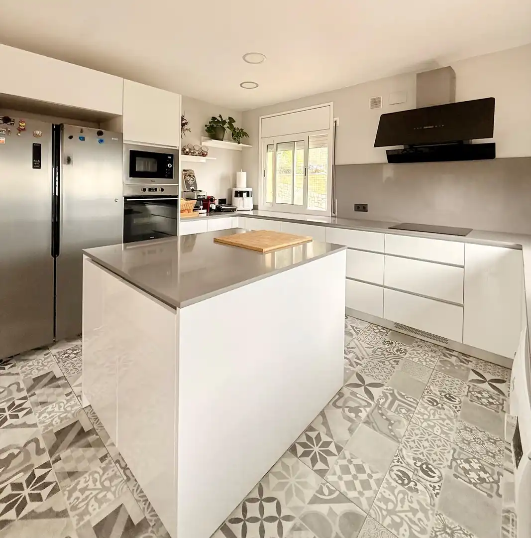 Cocina de Casa adosada en venta en Calafell con Calefacción, Jardín privado y Terraza