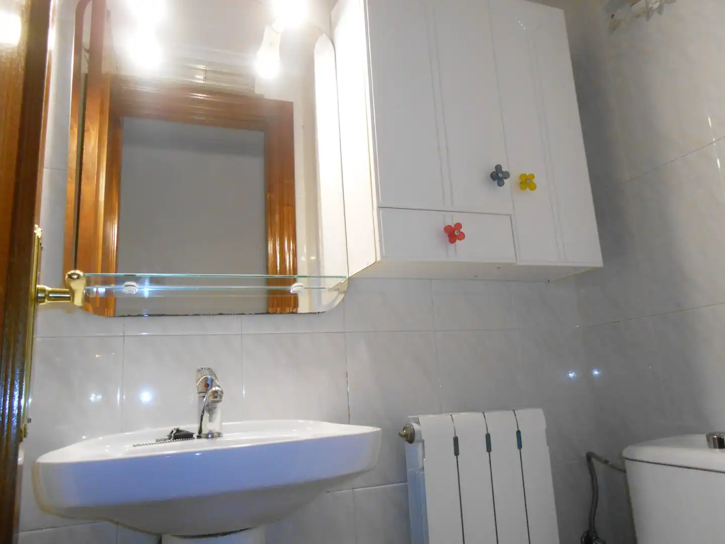 Bathroom of Flat for rent in Bilbao   with Heating, Furnished and Balcony