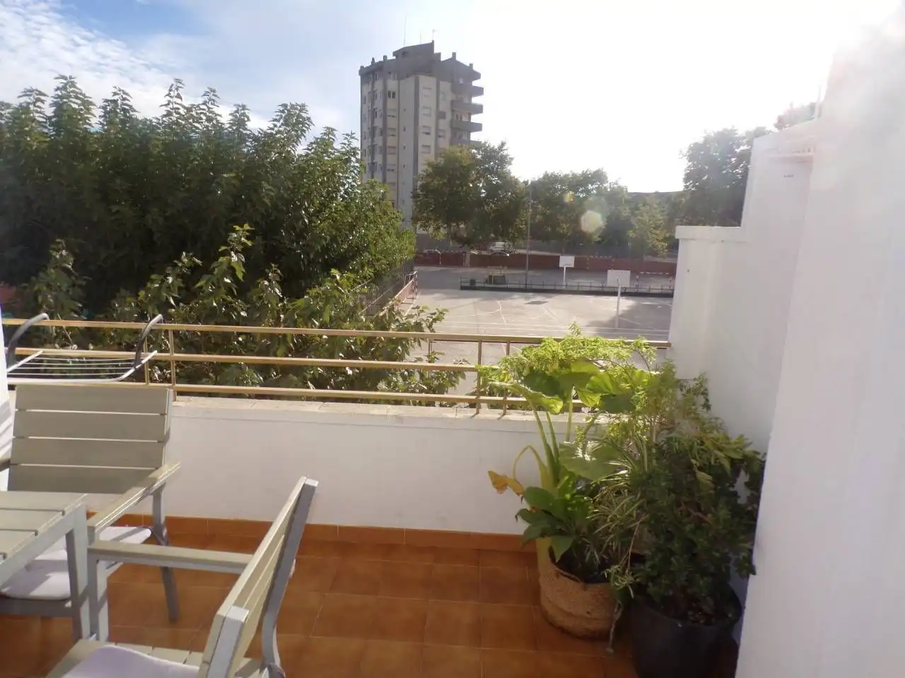 Terrace of Flat for sale in Figueres  with Terrace and Furnished