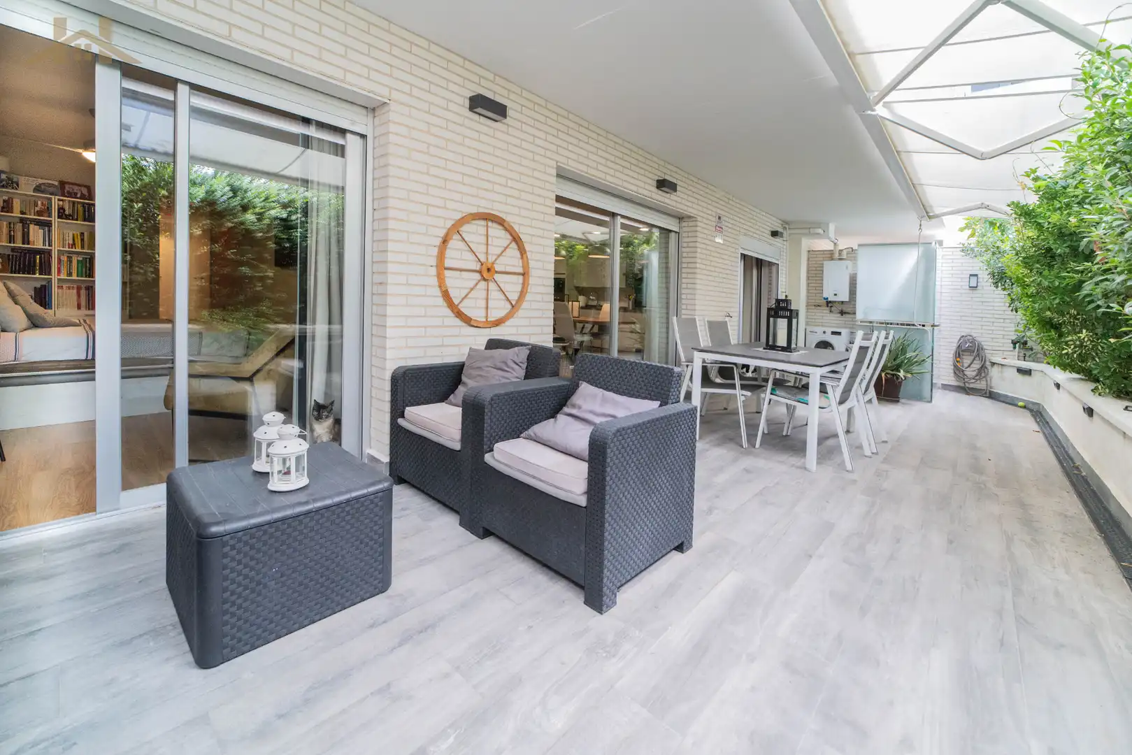 Terraza de Planta baja en venta en Rivas-Vaciamadrid con Aire acondicionado, Calefacción y Parquet