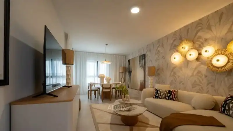Sala d'estar de Pis en venda en Jávea / Xàbia amb Aire condicionat, Calefacció i Terrassa