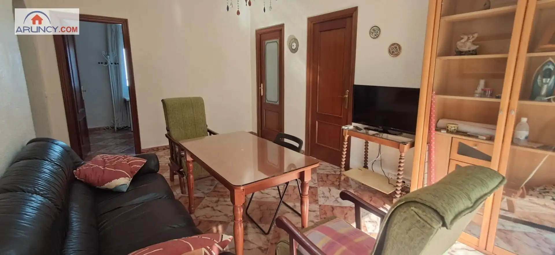 Sala d'estar de Pis en venda en Sevilla amb Aire condicionat, Terrassa i Balcó